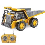 Camion - benne t�l�command� - camion - benne rc avec lumi�res et sons jouet de chantier 1 / 24 - 9 canaux ...