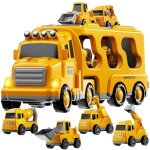 Camions de chantier jouets pour garons de 2  5 ans - camion porte - engins 5 en 1 pour les tout - petits ...