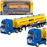 Camion - citerne - huina - 1:50 - m�tal - jaune - mixte