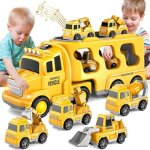 Camion de construction camion de pompier 5 en 1 camion pour les garçons de 1 à 3 3 - 5 ans jouets pour ... Camion de construction camion de pompier 5 en 1 camion pour les garçons de 1 à 3 3 - 5 ans jouets pour ...