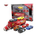 Camion mack cars avec 6 voitures en mtal disney pixar - coffret de jeu lightning mcqueen et ses amis ...