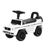 Camion porteur enfants vhicule  pousser - homcom - licence mercedes benz - 12 - 36 mois coffre klaxon ...
