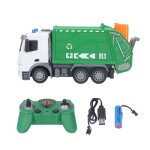 Camion poubelle rc ducatif ? jouet enfant 4ghz abs rsistant drift & jeu interactif pour dcouverte ...
