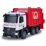 Camion poubelle t�l�command� - jamara - mercedes antos - led - 6 niveaux - r�sistant en abs