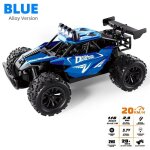 Camion rc - mod�le bleu - haute vitesse 20 km / h - �chelle 1:16 - phares am�lior�s