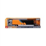 Camion transporteur - bburago - mclaren mcl38 - 1 / 43 - m�tal die - cast - vitrine expos�e