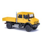 Camion mod�le unimog u 5023 - busch - �chelle h0 - jaune - tout - terrain - syst�me tirecontrol plus ...