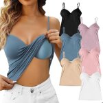 Camisole dbardeur  bretellesspaghetti rglable camisole femmedbardeur avec intgr dbardeur de en ...