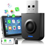 Campark adaptateur carplay sans fil pour apple carplay et android auto bluetooth 5. 0 wifi 5. 8ghz usb ...