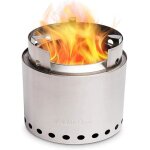 Campfire de solo stove r�chaud portable pour le camping la randonn�e les balades et la survie combustible ...
