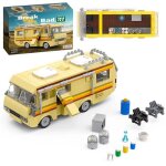 Bloc de construction - camping - car (camion breaking bad) - 3 - en - 1 - 360 pi�ces - mini - figurines ...