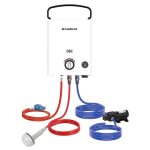 Camplux first 5 litres chauffe - eau à gaz avec pompe lpg 50mbar poignée réglable pour douche extérieure ... Camplux first 5 litres chauffe - eau à gaz avec pompe lpg 50mbar poignée réglable pour douche extérieure ...