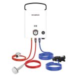 Chauffe - eau à gaz portable - camplux - f5 pro - 5 l / min - 10 kw - compatible butane / propane Chauffe - eau à gaz portable - camplux - f5 pro - 5 l / min - 10 kw - compatible butane / propane
