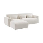 Canapé dangle 3 places bouclette wallas Canapé dangle 3 places bouclette wallas