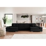 Canap dangle convertible alon u noir