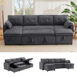 Canap� dangle convertible panoramique4 / 5 places - coffre de rangement - porte - boissonscanap� de saloncoton ...