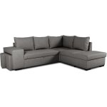 Canap� dangle convertible r�versible 4 places mitchell - tissu anthracite - l 247 x p 91 x h 205 cm - ...