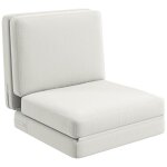 Canapé convertible 1 place homcom fauteuil paresseux fauteuil lit pour invités salon charge 240 kg 75 ... Canapé convertible 1 place homcom fauteuil paresseux fauteuil lit pour invités salon charge 240 kg 75 ...