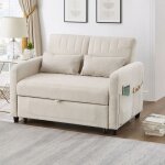 Canap� convertible 2 places design extensible simple et moderne dossier r�glable en 3 positions - sweiko ...