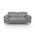 Canap en cuir 2 places brame - angle droit