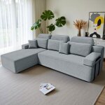 Canap� dangle r�versible avec m�ridienne canap� modulairee dossier haute canap� - lit � assise profonde ...