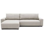 Canap� dangle convertible �l�gant malone tissu beige