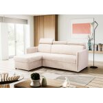 Canap dangle notti convertible - ttires mobiles - coffre de rangement - tissu velours cotel beige ...