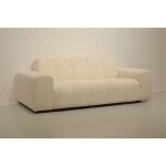 Canap� fixe palma 3 places 212x97 cm ivoire - atmosphera cr�ateur dint�rieur