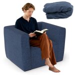 Canap� gonflable 1 place - relax4life - accoudoirs spacieux - base antid�rapante - fauteuil gonflable ...