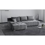 Canap - lit d?angle gauche draco l ? design minimaliste revtement facile  entretenir et espace de ...