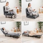 Canapé - lit convertible 1 place - fauteuil gaming fauteuil de sol chauffeuse chaise longue lit simple ... Canapé - lit convertible 1 place - fauteuil gaming fauteuil de sol chauffeuse chaise longue lit simple ...