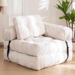 Canap� - lit convertible 3 en 1170 x 85 cm canap� lit pliant avec accoudoirsfauteuil - lit portable 1 ...