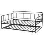 Canap� - lit - duoku - yjx - bf - 001 - m�tal noir - 2 en 1 - capacit� 400 lb