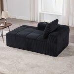 Canap� m�ridienne 1 place avec porte - gobelet poches lat�rales et coussin de dossier confortable salon ...