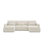 Canapé panoramique petits - meubles - lazare - 290 x 148 x 86cm - blanc cassé Canapé panoramique petits - meubles - lazare - 290 x 148 x 86cm - blanc cassé