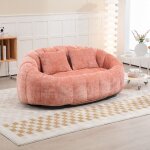 Canap pouf chenille - canap 2 places durable et confortable - adapt aux adultes et aux enfants - dcoration ...