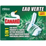 Canard wc eau verte - bloc wc colorant 5en1 - 2 blocs Canard wc eau verte - bloc wc colorant 5en1 - 2 blocs
