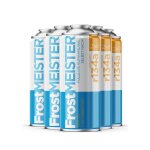 Kit recharge climatisation voiture r134a / r12 - frostmeister 2in1 - 6x235g - gaz r�frig�rant - bombe ...