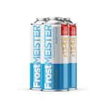 Kit recharge climatisation voiture r134a / r12 - frostmeister 3in1 - 3x235g - gaz r�frig�rant - bombe ...