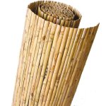 Canisse - nature - roseaux fendus naturels - 5 x 1 m