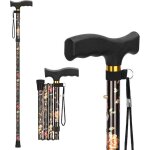 Canne de marche pliable - bâton de marche réglable en hauteurcanne de voyage légère et flexibleaide à ... Canne de marche pliable - bâton de marche réglable en hauteurcanne de voyage légère et flexibleaide à ...