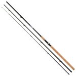 Canne  pche carpe - mikado - twin feeder - longueur modifiable - 360 cm - noir