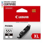 Canon cartouche dencre cli - 551 xl grande capacité noir (cli551xl) Canon cartouche dencre cli - 551 xl grande capacité noir (cli551xl)