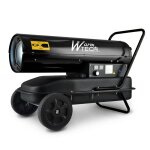 Canon  chaleur diesel 50 kw avec roues