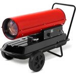 Canon de chaleur direct 20 kw soufflerie de chauffage diesel / fioul d�bit dair 450 m� / h r�servoir ...