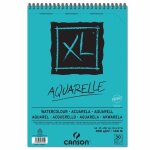 Canson - 400039170 - xl aquarelle - album spirale 30 feuilles a4 300g / m - blanc