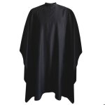 Cape de coupe de cheveux peignoir de coiffure impermable 140x110 noir