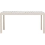 Capo table de jardin avec rallonge 160 / 240 cm beige.
