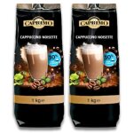 Caprimo cappuccino aromatis noisette 2x1kg de poudre soluble 30% de sucre en moins
