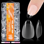 Capsule am�ricaine ongle courte - sightmark - 600 pi�ces - amande - abs - 12 tailles - brillante - avec ...